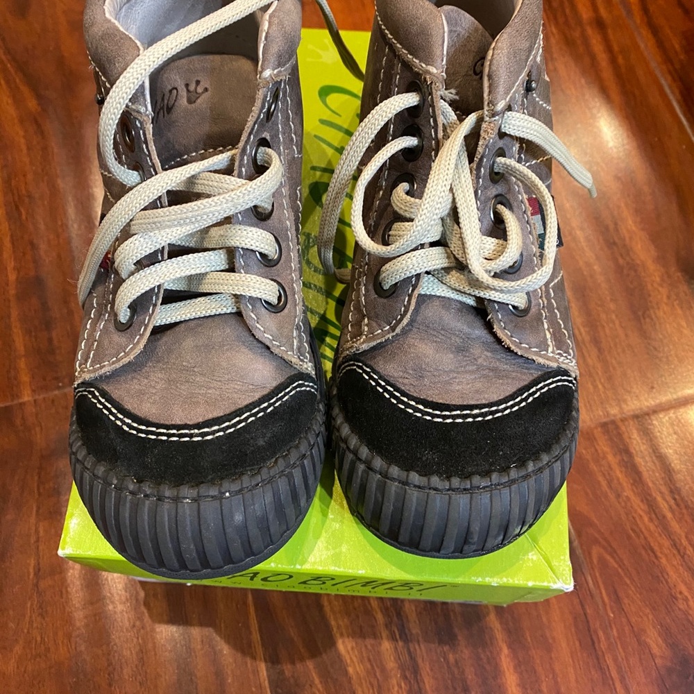 Ciao Bimbi Leather Boy Boots